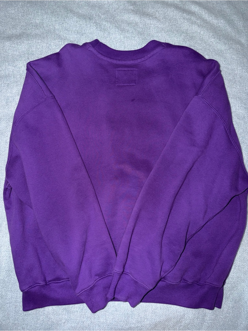 Hollister Purple LSU Graphic Crewneck Sweatshirt - Picture 4 of 4